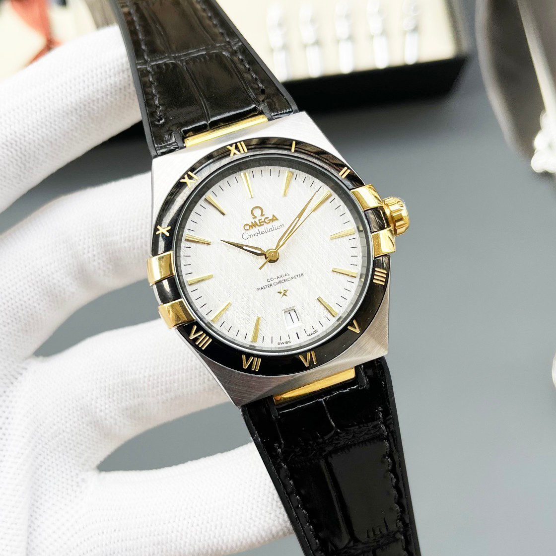 Omega Constellation 5. Generation Staal-Goud Replica Horloge