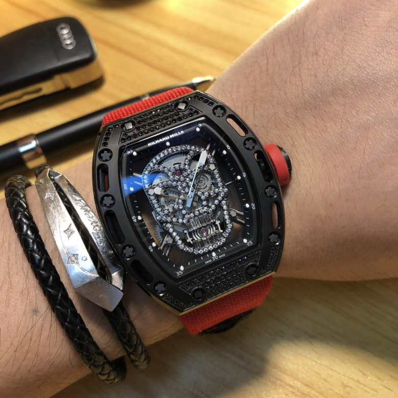 Richard Mille RM 052 Totenkopf Automatisch Replica Horloge