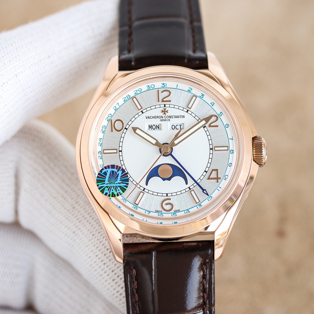 Vacheron Constantin Fiftysix 40mm Maanfase Replica Horloge