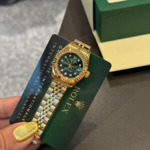 Rolex Datejust 28 mm Parelmoer Replica Horloge