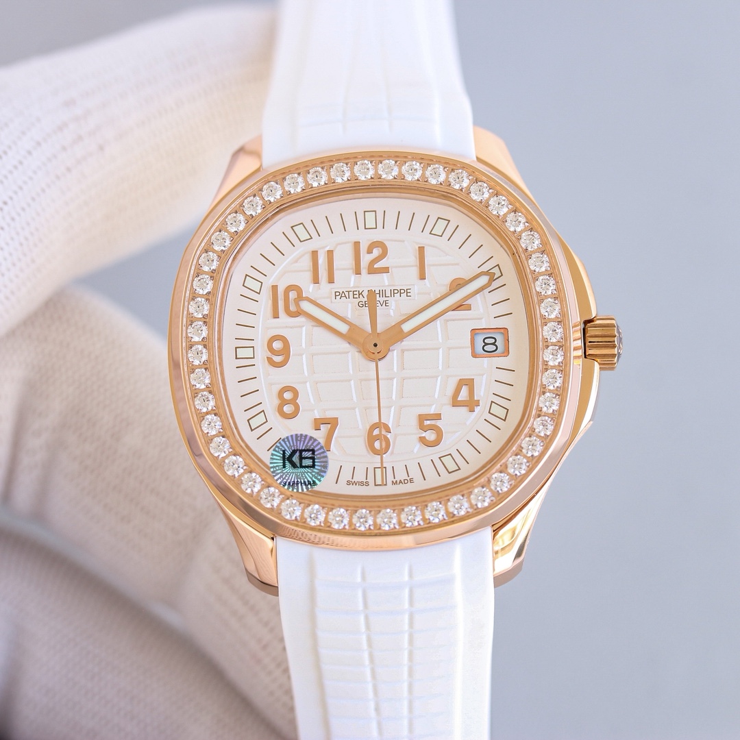 Patek Philippe Aquanaut 38 mm, Kwarts, Replica Horloge