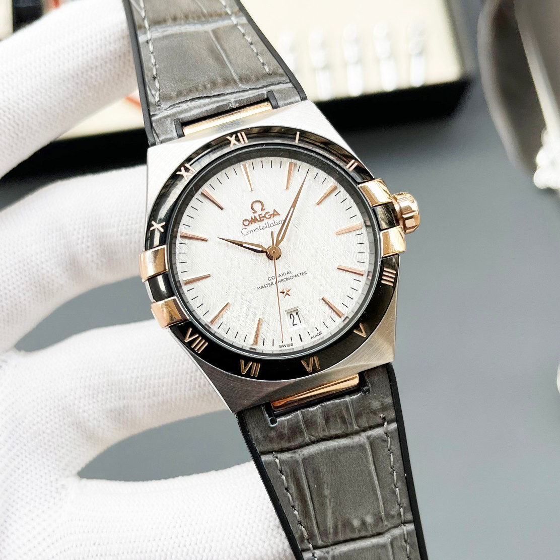 Omega Constellation 5. Generation Staal-Goud Replica Horloge