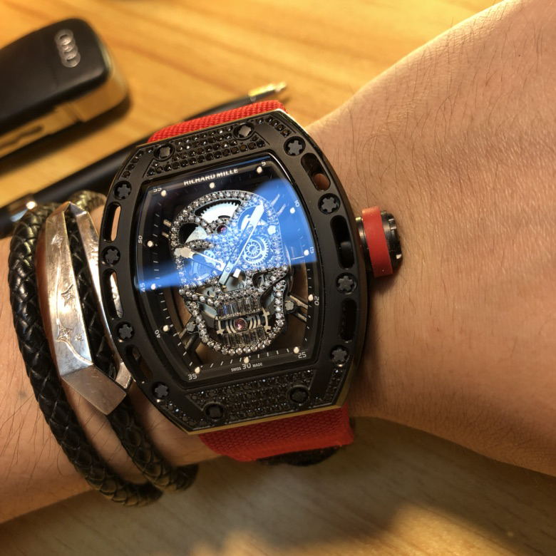 Richard Mille RM 052 Totenkopf Automatisch Replica Horloge