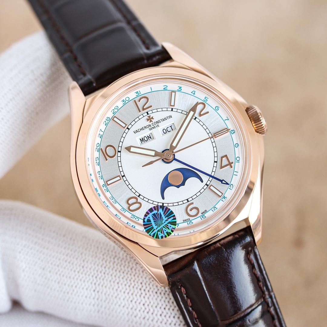 Vacheron Constantin Fiftysix 40mm Maanfase Replica Horloge