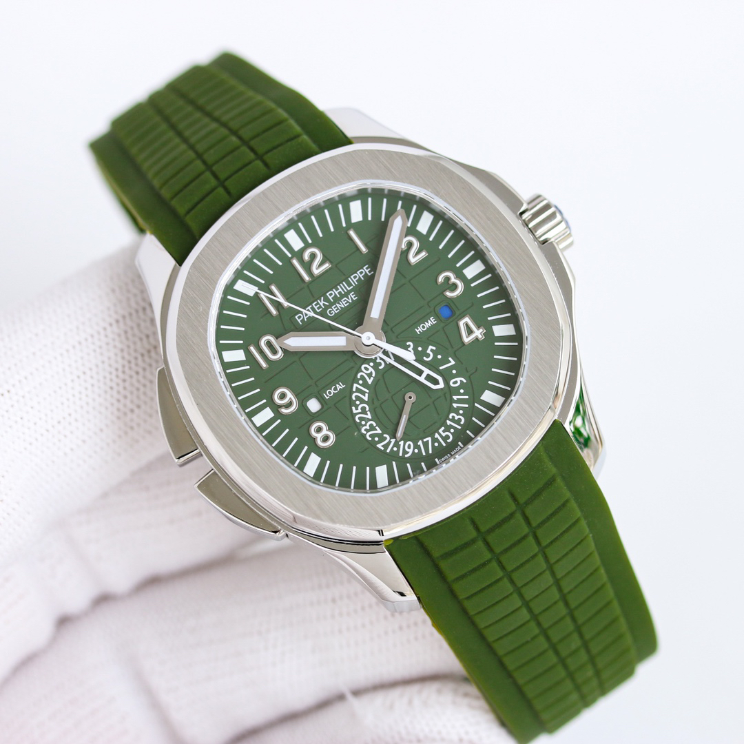 Patek Philippe Aquanaut Dual Time 40,8 mm Replica Horloge